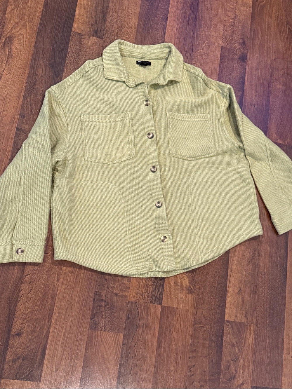 Billabong Light Green shacket (women’s size medium)